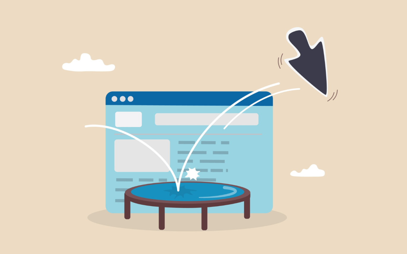 high bounce rate reasons 120
