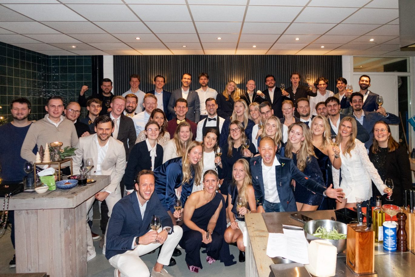 Foto’s kerst diner 19